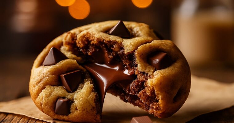 Bakery Style Chocolate Chip Cookies – Soft, Thick & Chewy