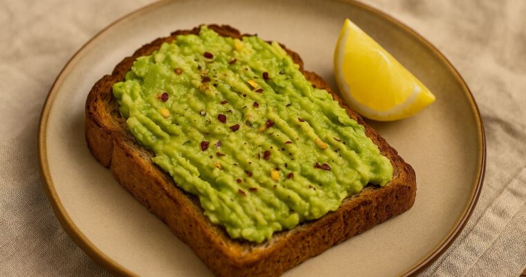 Smashed Avocado Toast – Easy, Healthy & Ready in 5 Minutes!