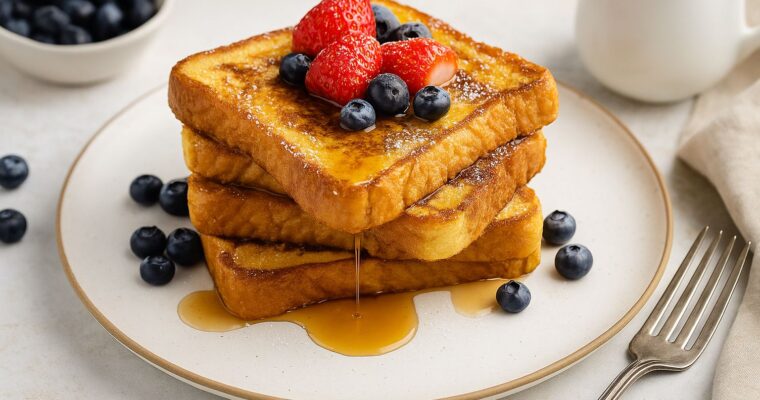 Classic French Toast – Quick, Easy, and Golden Perfect!
