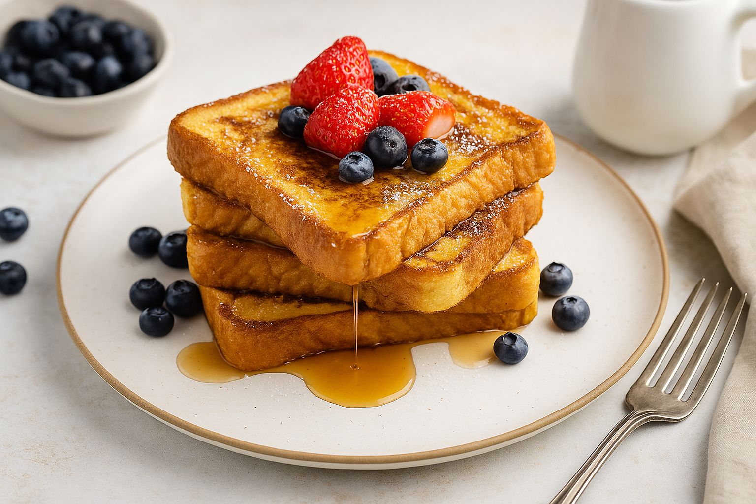 Classic French Toast – Quick, Easy, and Golden Perfect!