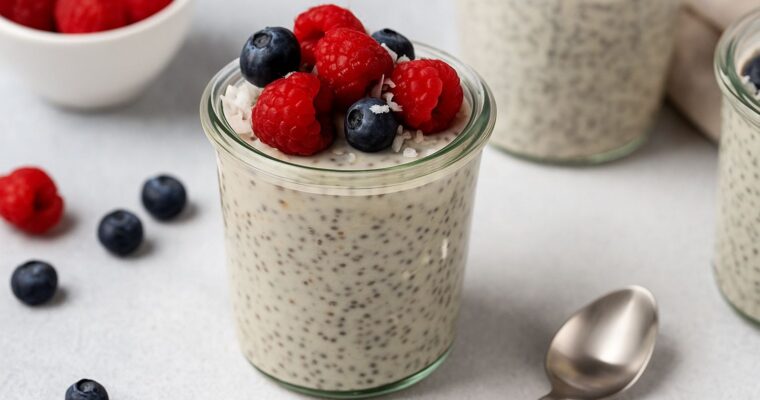 Creamy Overnight Chia Pudding – A Healthy Make-Ahead Breakfast