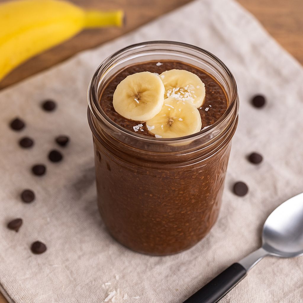 Chocolate Chia Pudding – Healthy Overnight Breakfast Recipe