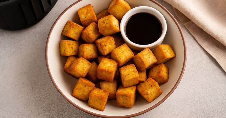 Crispy Air Fryer Tofu – High Protein Vegan Delight in 20 Minutes
