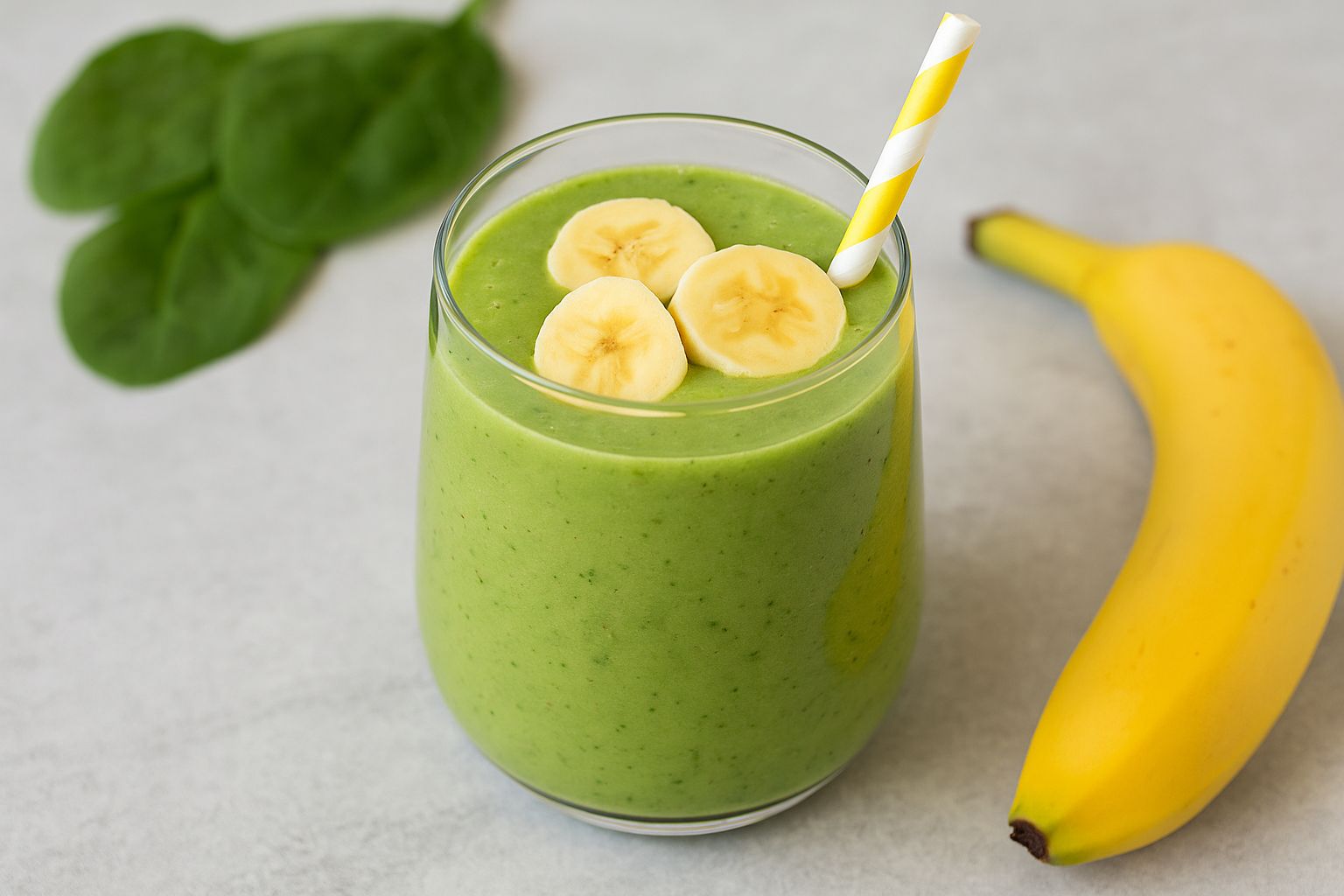 Banana Spinach Smoothie – Quick, Healthy & Delicious Green Smoothie Recipe
